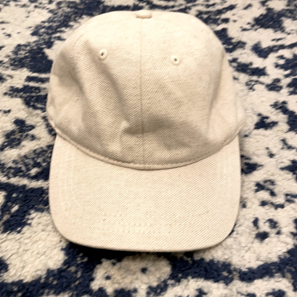 Madewell Linen Blend Baseball Cap (brand new)